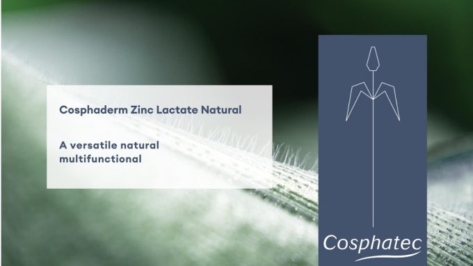 Cosphaderm Zinc Lactate Natural